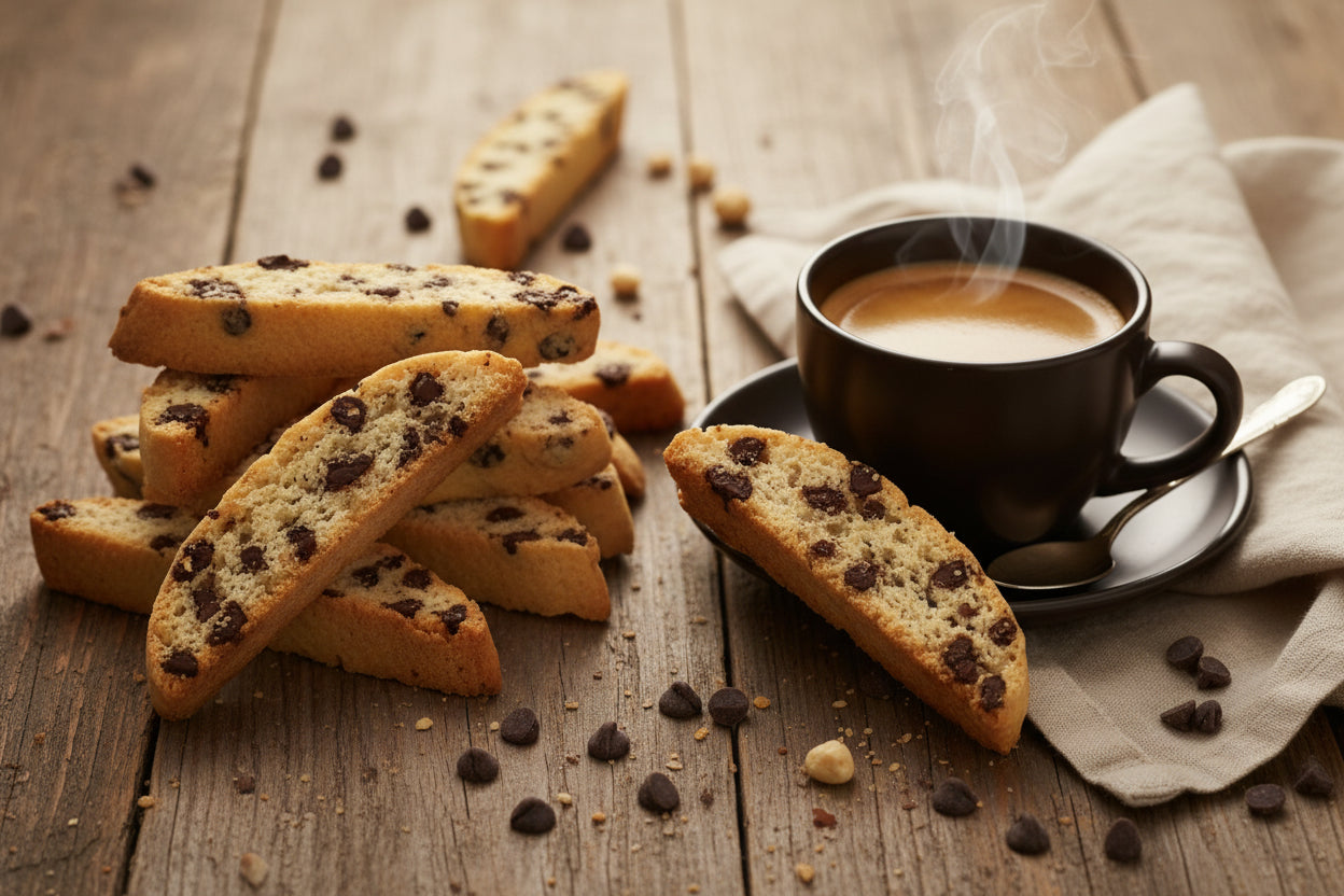 Chocolate Chip Biscotti