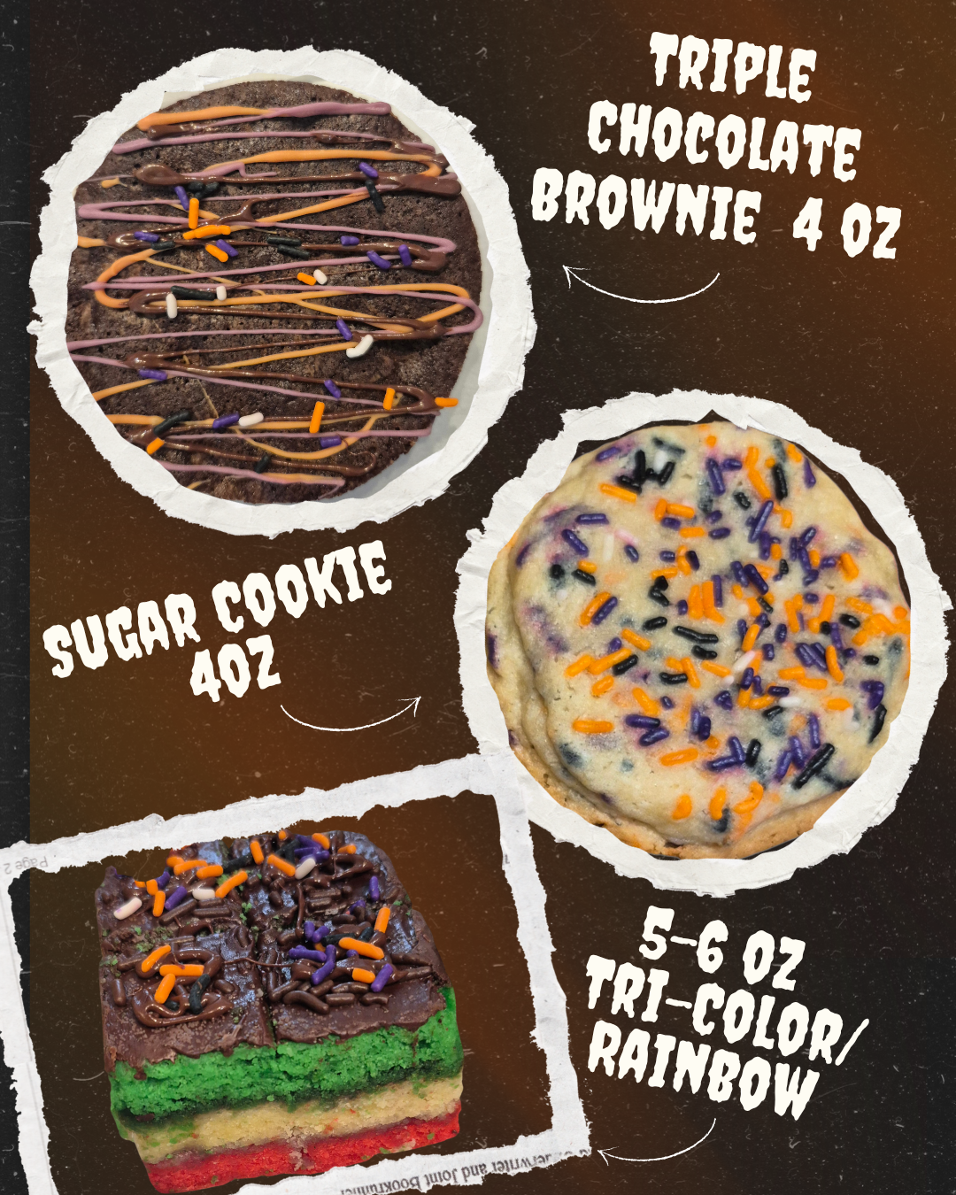 π Festive Halloween Cookies & Brownies