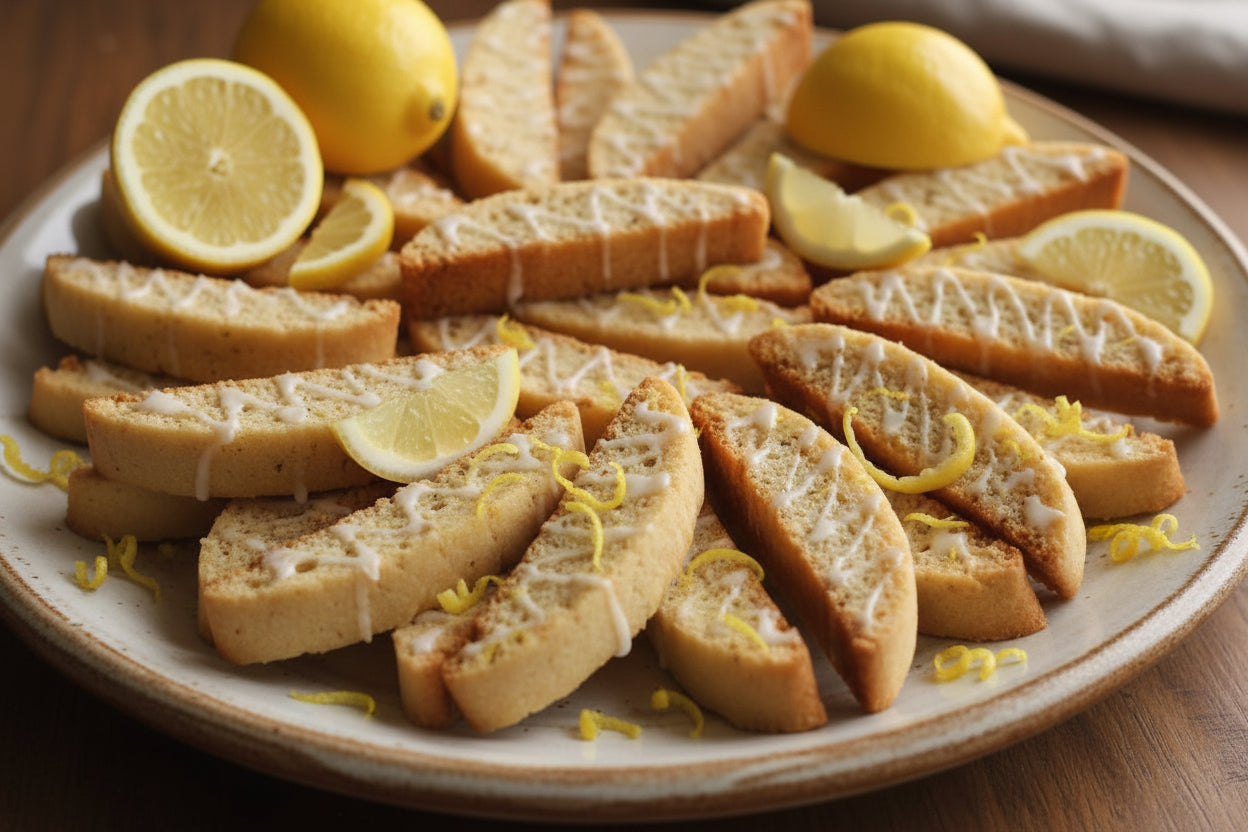 Lemon Zest Biscotti