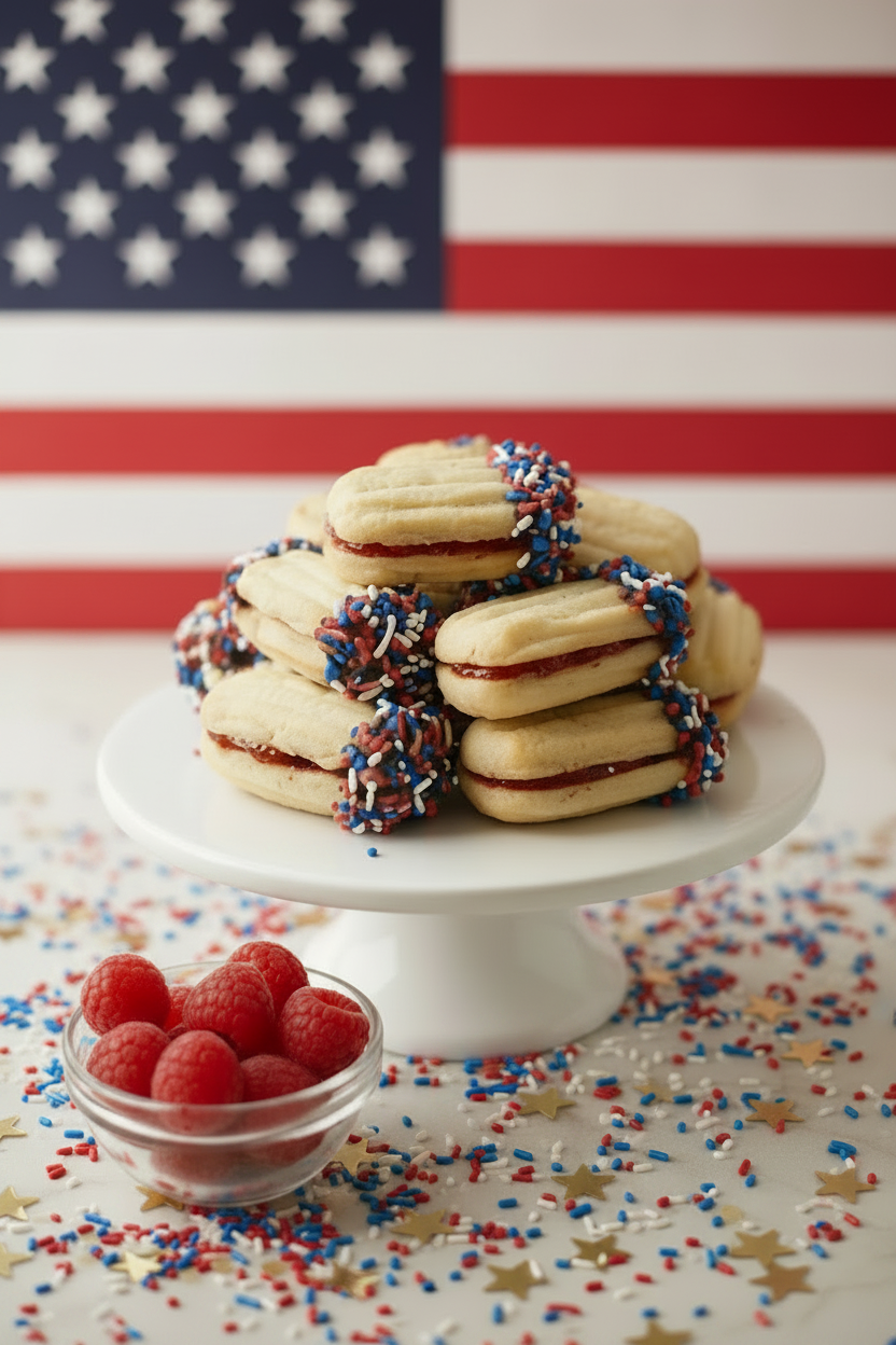 Italian Raspberry Filled (2 cookies)