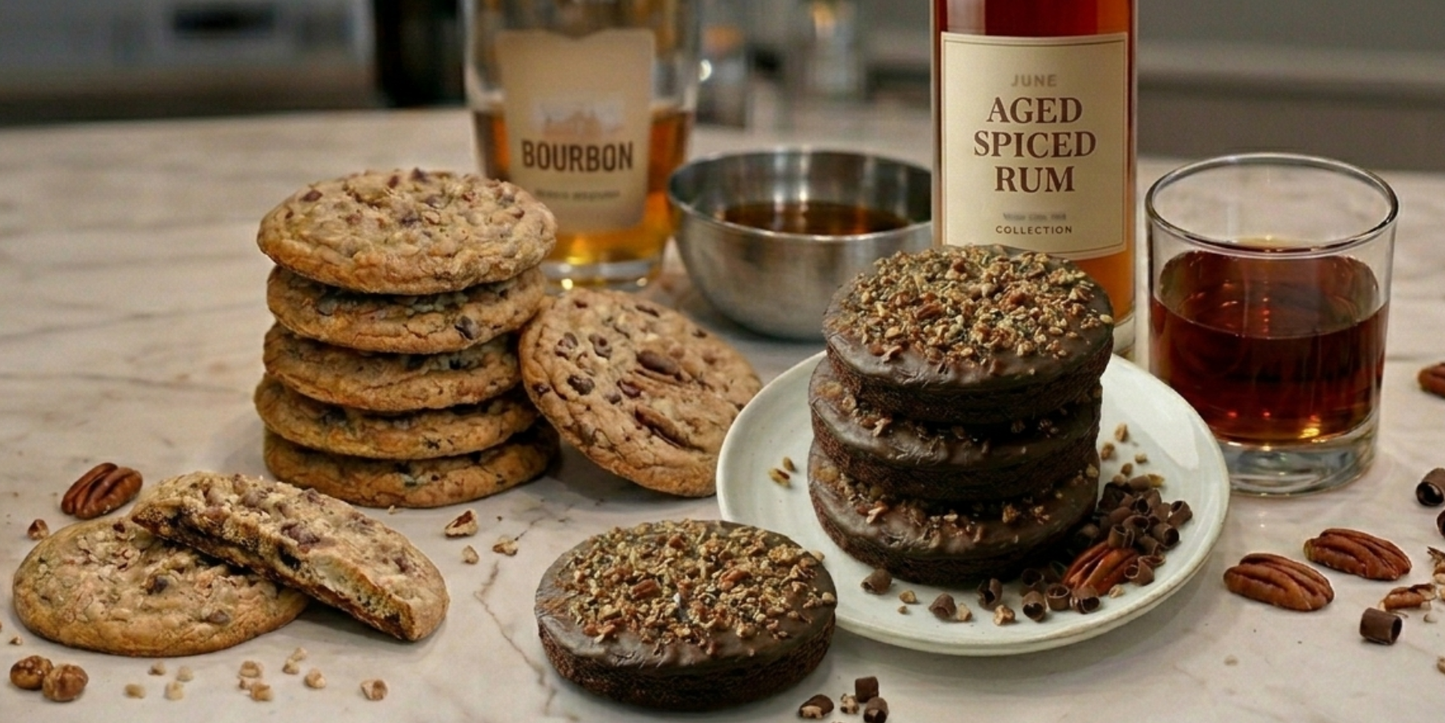 Sweetly Spiked Assortment Box – Alcohol-Infused Cookies & Brownies 21+